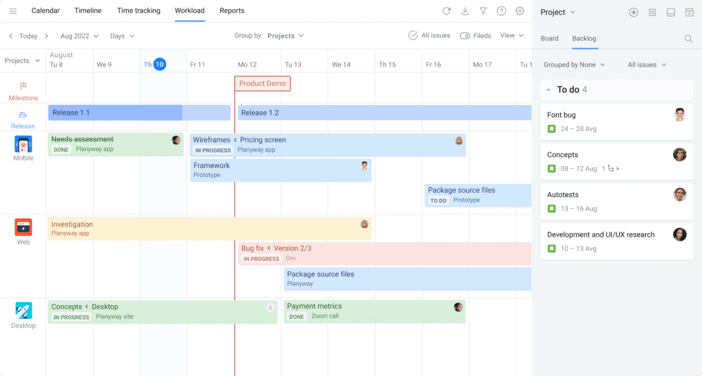 Jira Roadmap